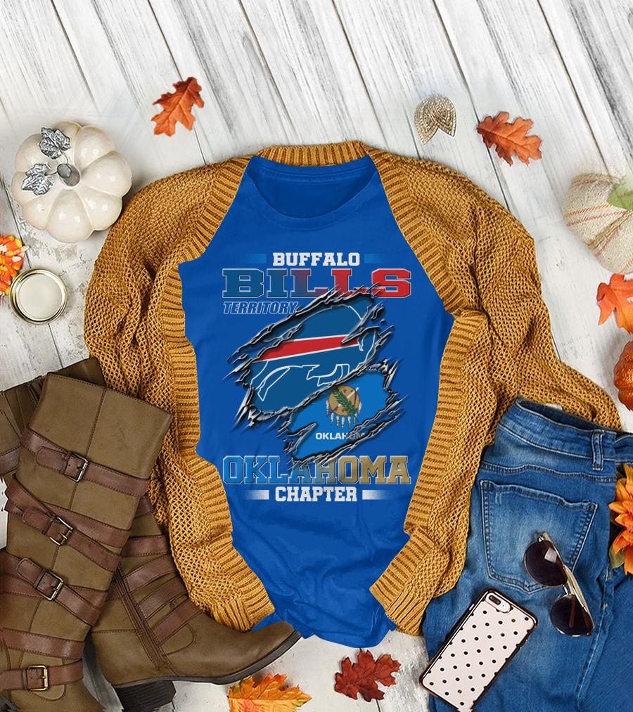 Buffalo Bills Territory Oklahoma Chapter T-Shirt