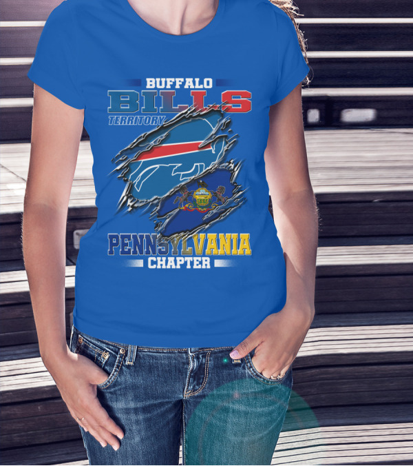 Buffalo Bills Territory Pennsylvania Chapter T-Shirt