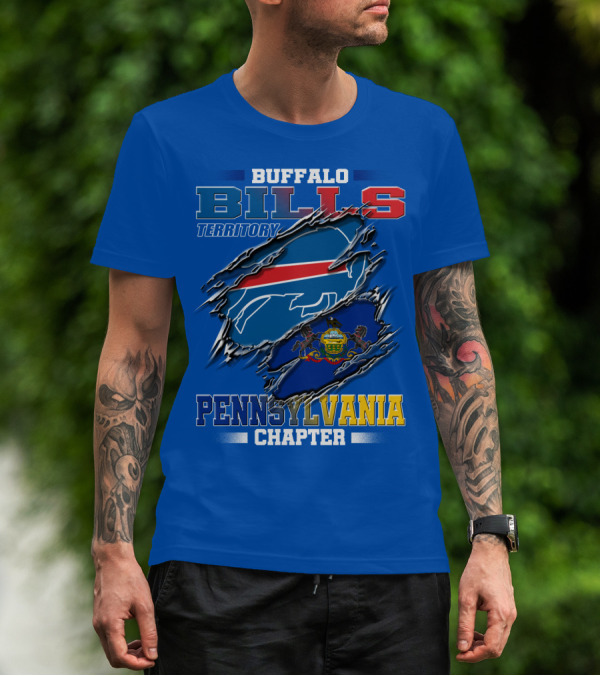 Buffalo Bills Territory Pennsylvania Chapter T-Shirt