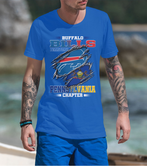 Buffalo Bills Territory Pennsylvania Chapter T-Shirt