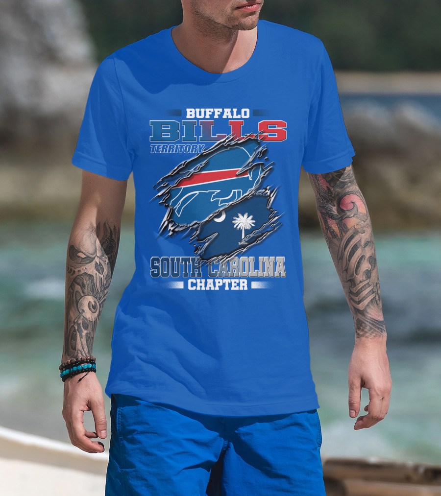 Buffalo Bills Territory South Carolina Chapter T-Shirt