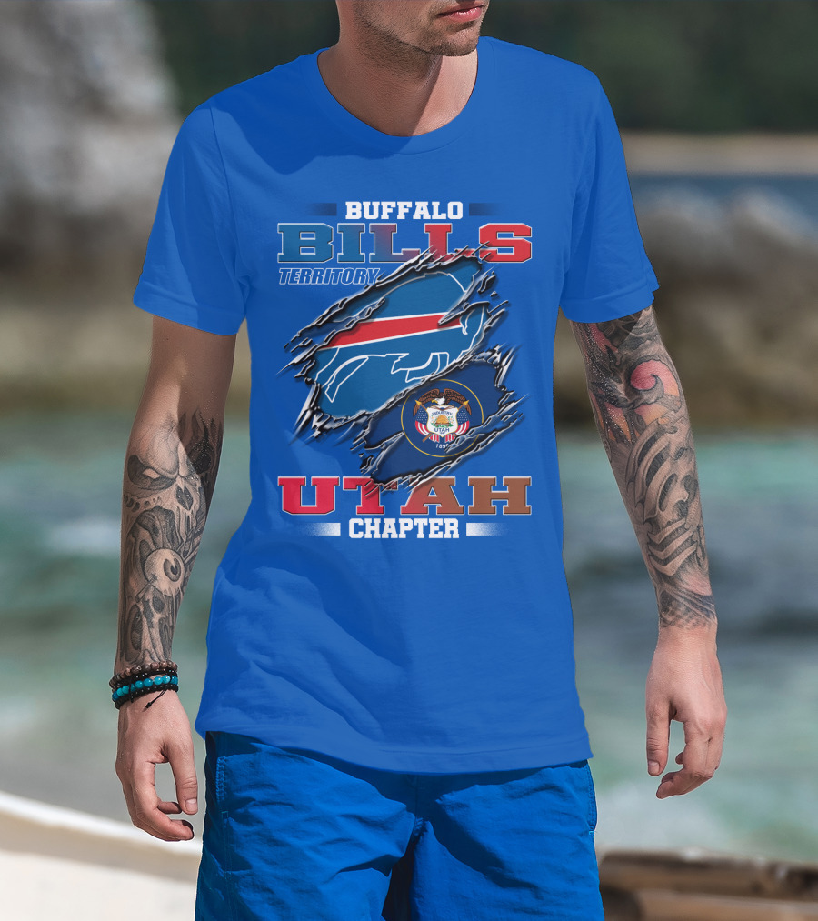 Buffalo Bills Territory Utah Chapter T-Shirt