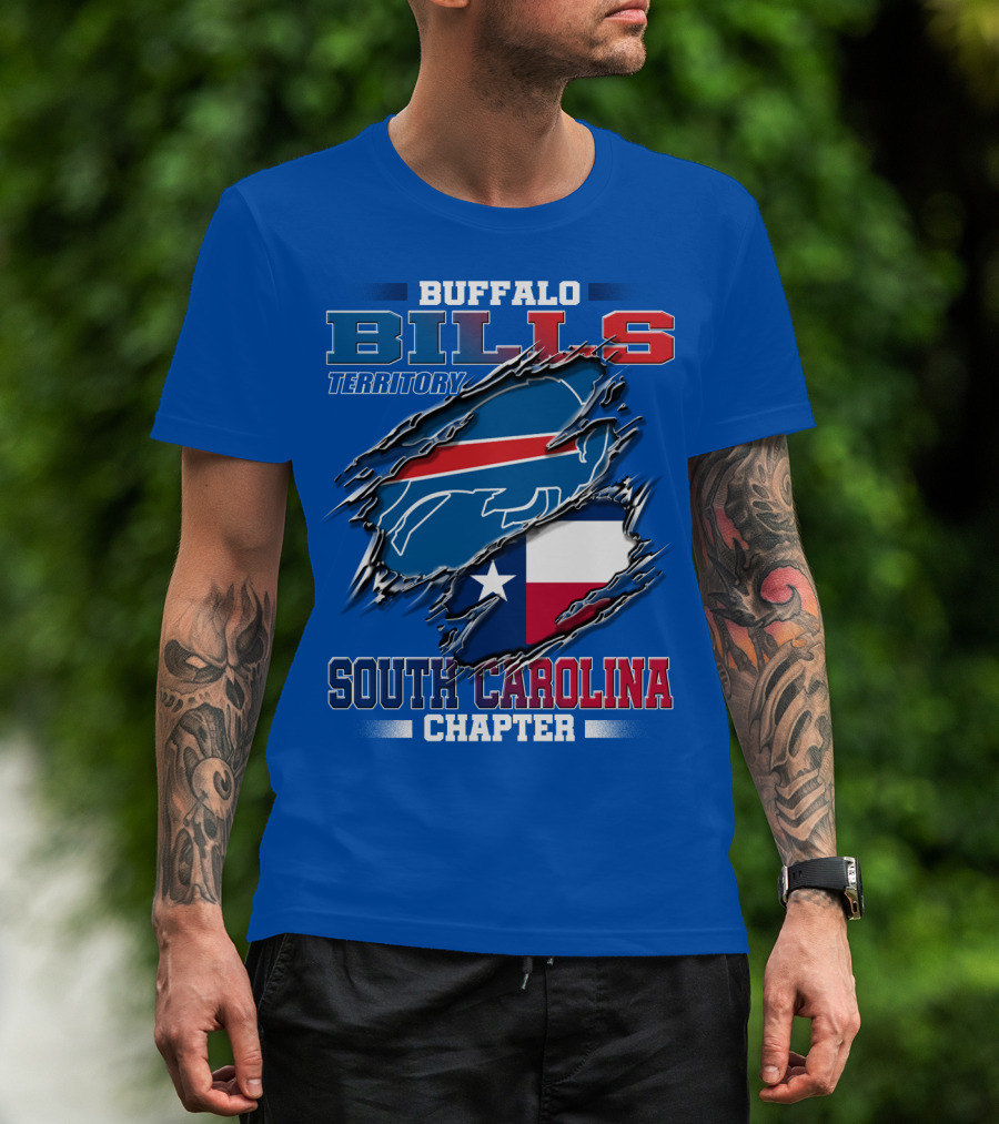 Buffalo Bills Territory South Carolina Chapter T-Shirt