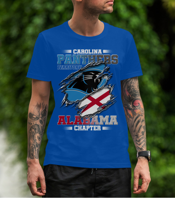 CAROLINA PANTHERS TERRITORY ALABAMA CHAPTER T-Shirt