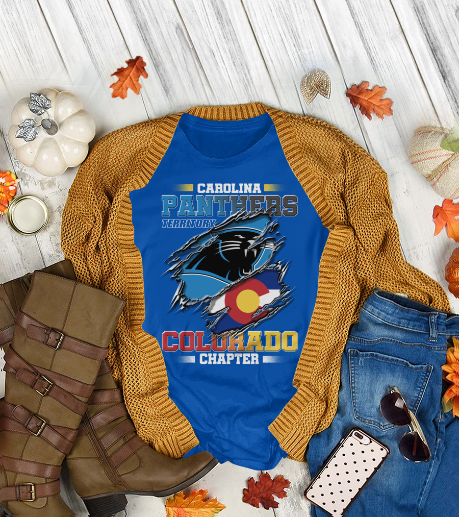 CAROLINA PANTHERS TERRITORY COLORADO CHAPTER T-Shirt