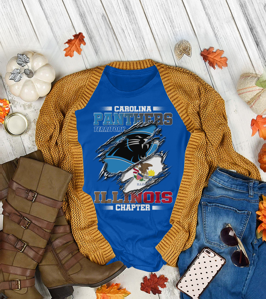 CAROLINA PANTHERS TERRITORY ILLINOIS CHAPTER T-Shirt