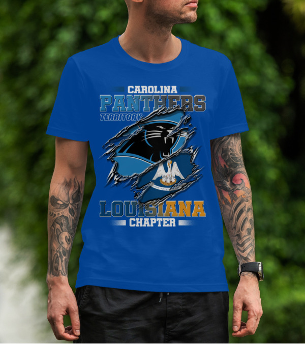 CAROLINA PANTHERS TERRITORY LOUISIANA CHAPTER T-Shirt