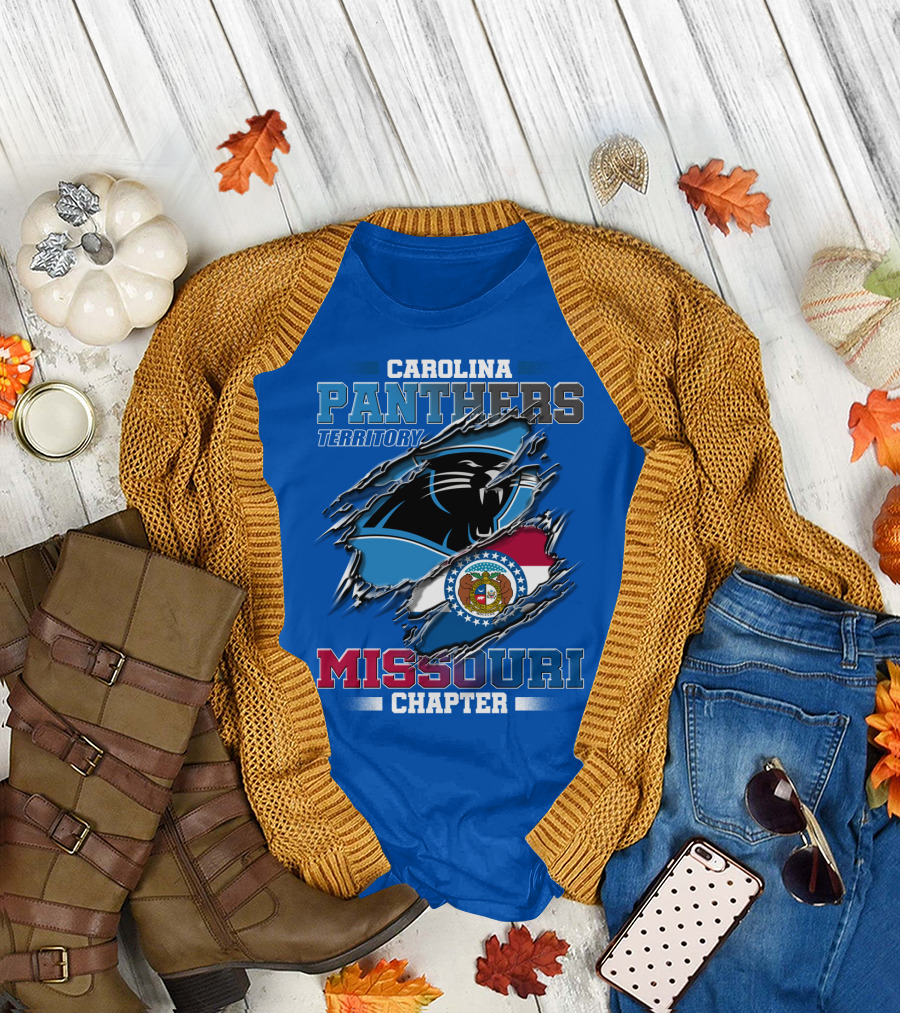 CAROLINA PANTHERS TERRITORY MISSOURI CHAPTER T-Shirt