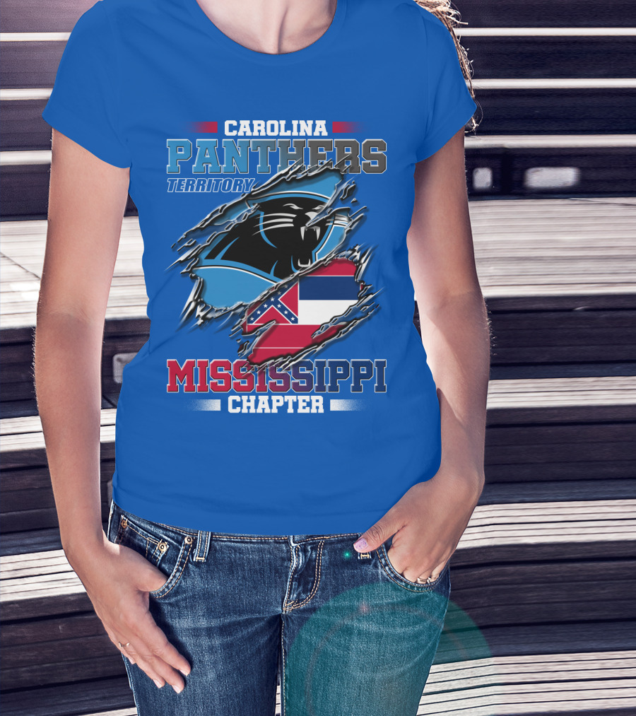 Carolina Panthers Territory Mississippi Chapter T-Shirt