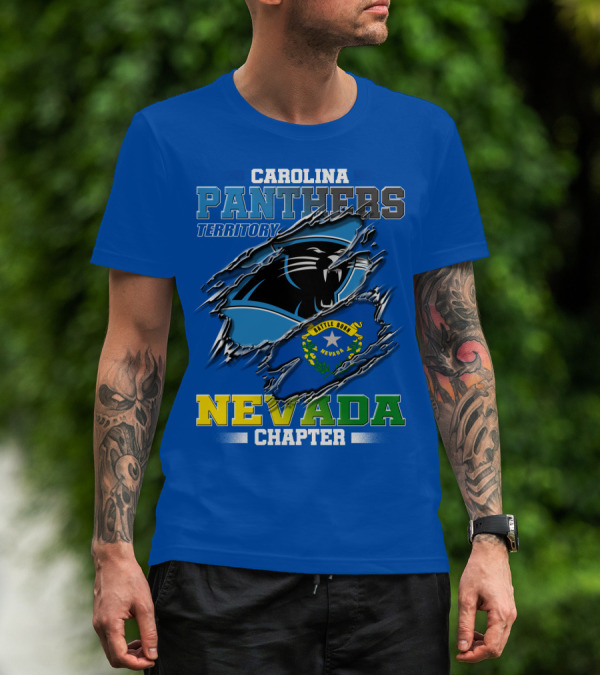 Carolina Panthers Territory Nevada Chapter T-Shirt