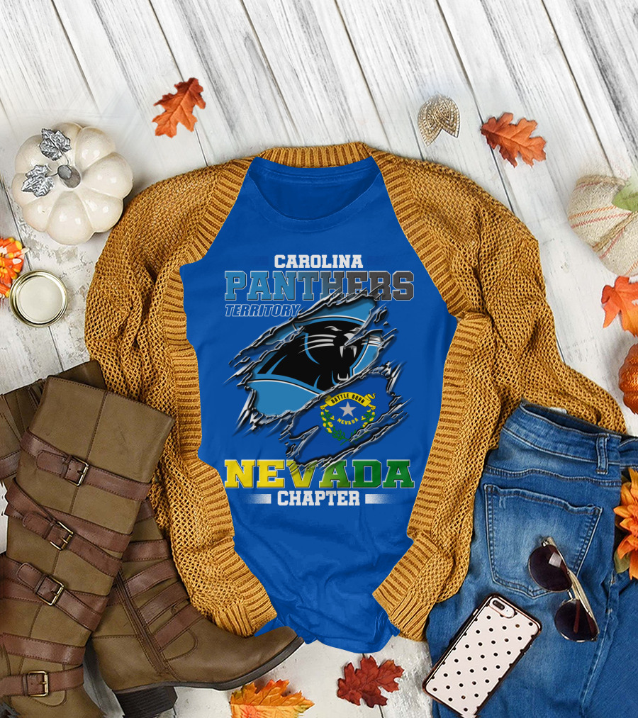 Carolina Panthers Territory Nevada Chapter T-Shirt