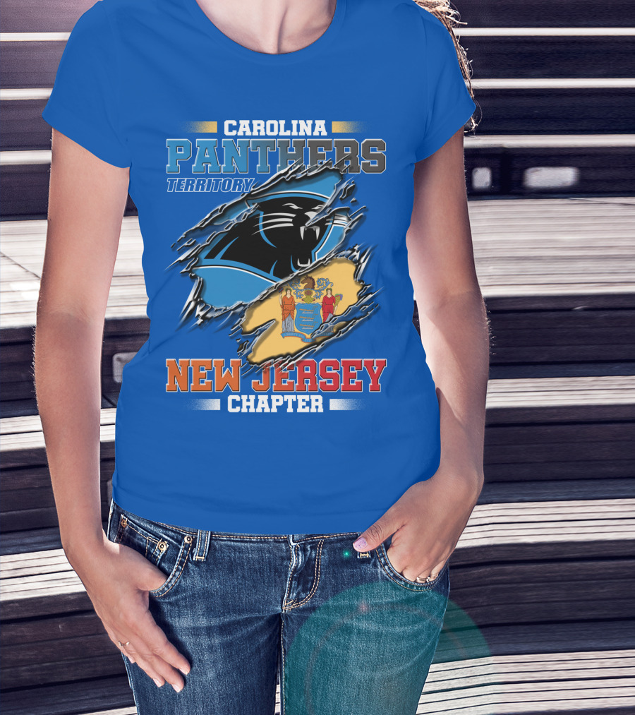 Carolina Panthers Territory New Jersey Chapter T-Shirt