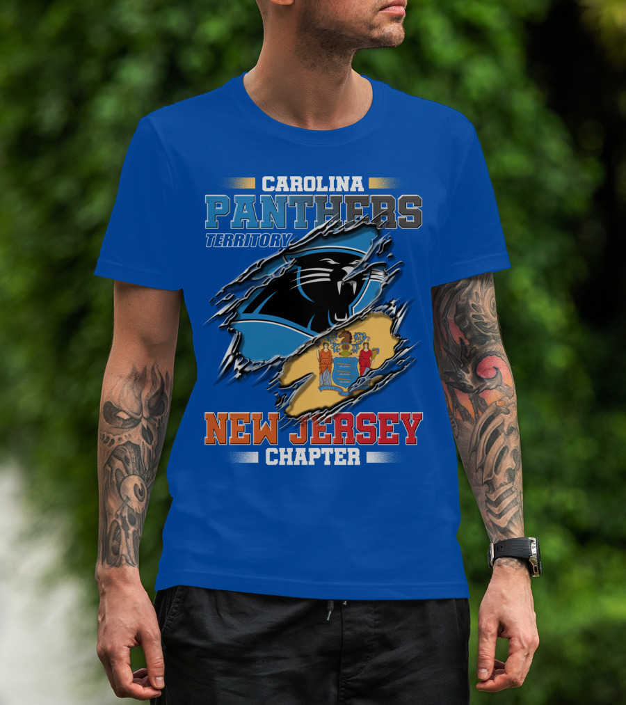 Carolina Panthers Territory New Jersey Chapter T-Shirt