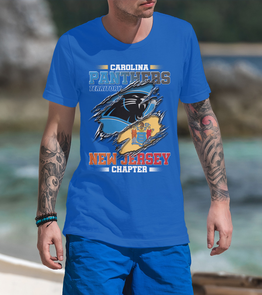 Carolina Panthers Territory New Jersey Chapter T-Shirt