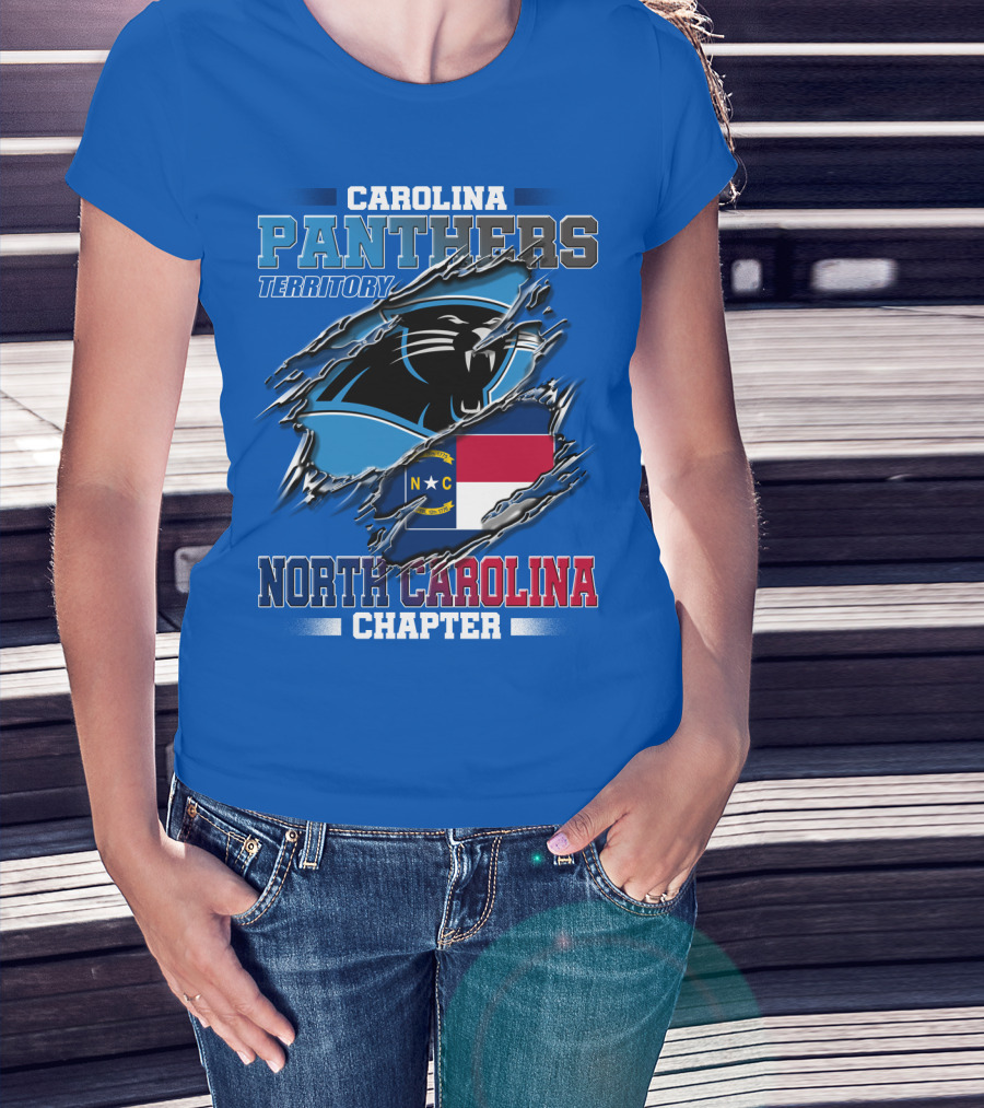 Carolina Panthers Territory North Carolina Chapter T-Shirt