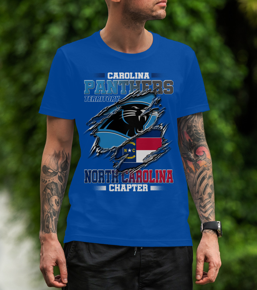 Carolina Panthers Territory North Carolina Chapter T-Shirt