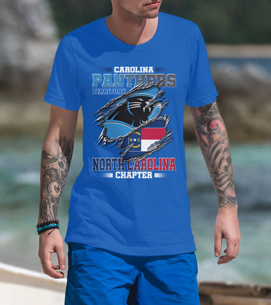 Carolina Panthers Territory North Carolina Chapter T-Shirt
