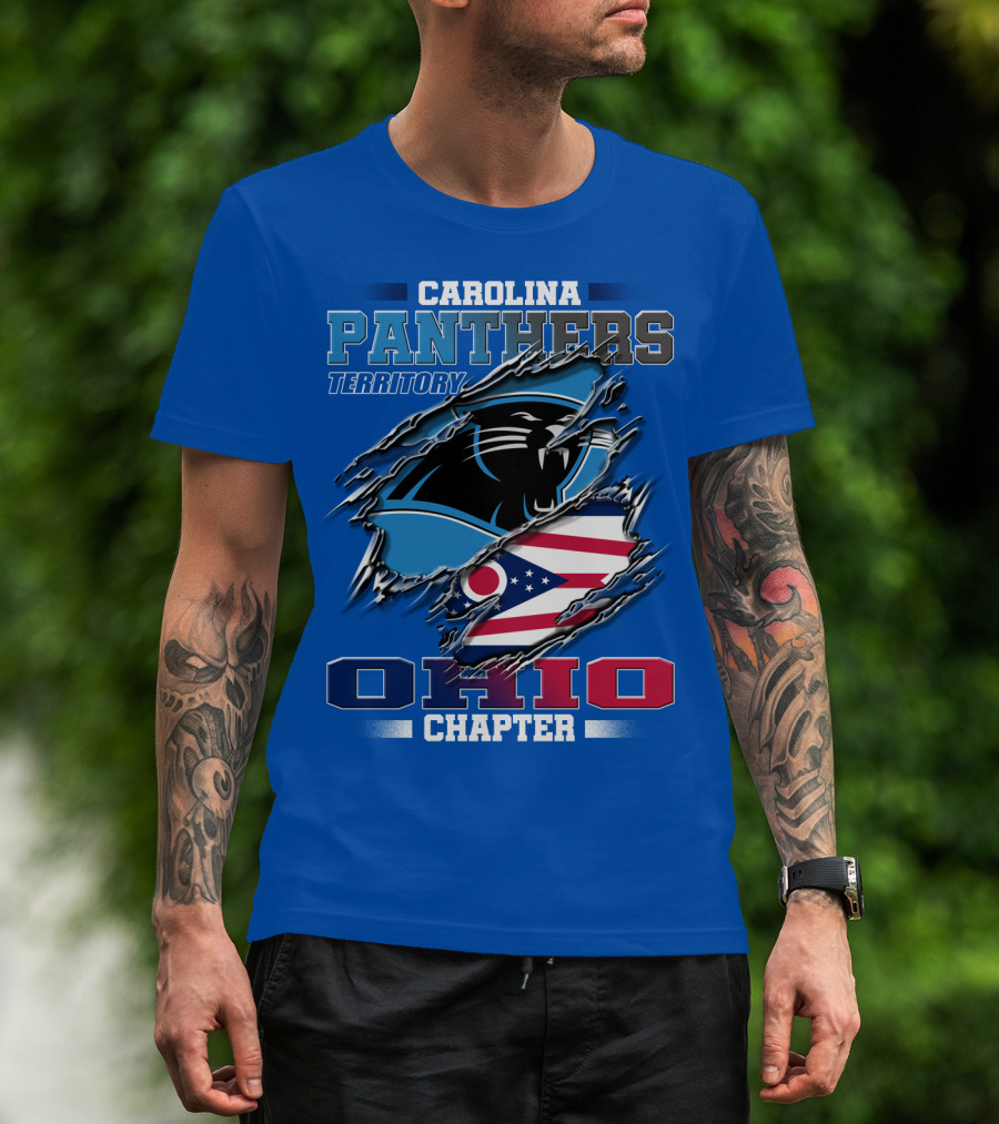 Carolina Panthers Territory Ohio Chapter T-Shirt