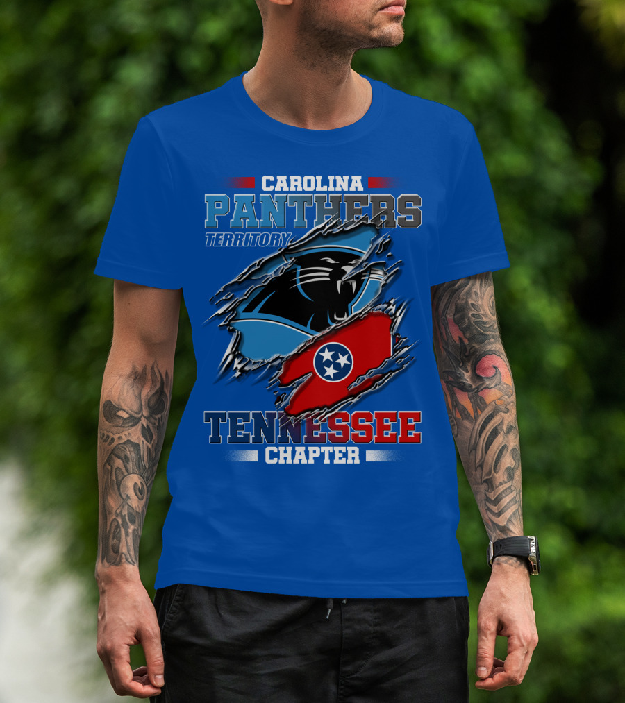 Carolina Panthers Territory Tennessee Chapter T-Shirt