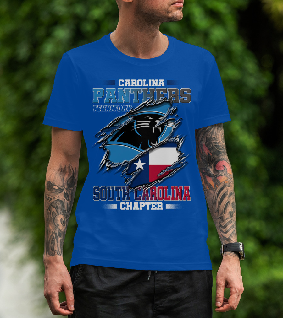 Carolina Panthers Territory South Carolina Chapter T-Shirt