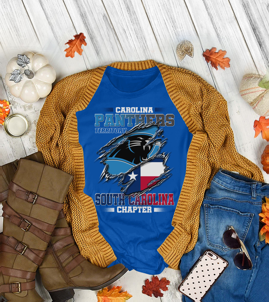 Carolina Panthers Territory South Carolina Chapter T-Shirt