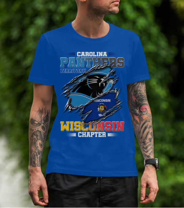 Carolina Panthers Territory Wisconsin Chapter T-Shirt