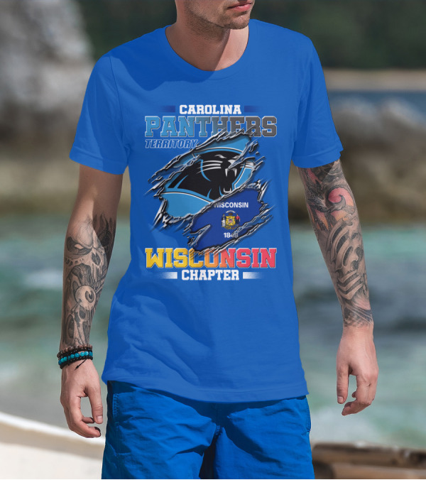 Carolina Panthers Territory Wisconsin Chapter T-Shirt