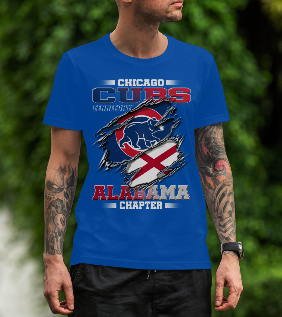 Chicago Cubs Territory Alabama Chapter T-Shirt