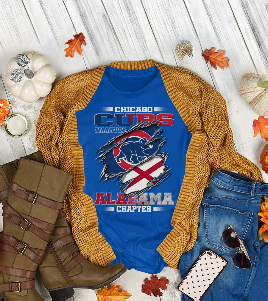 Chicago Cubs Territory Alabama Chapter T-Shirt