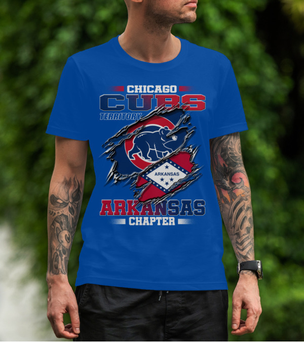 Chicago Cubs Territory Arkansas Chapter T-Shirt