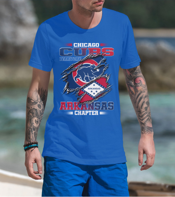 Chicago Cubs Territory Arkansas Chapter T-Shirt