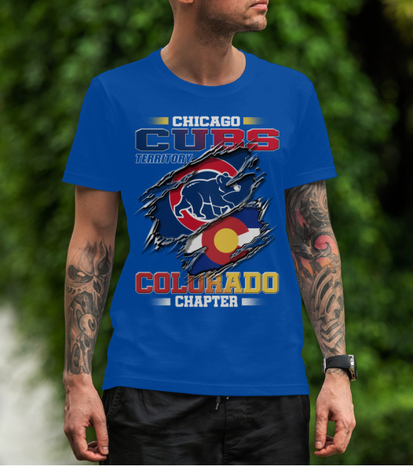 Chicago Cubs Territory Colorado Chapter T-Shirt