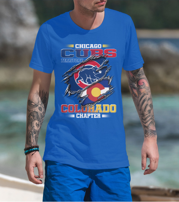 Chicago Cubs Territory Colorado Chapter T-Shirt