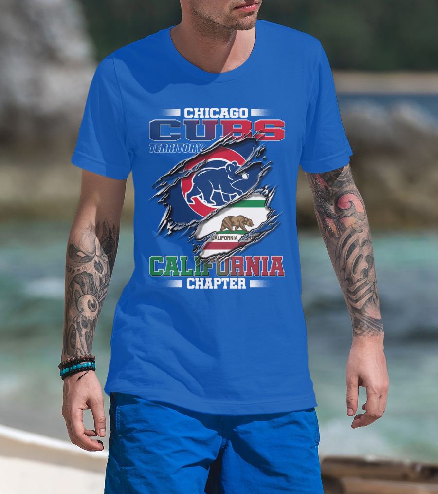 Chicago Cubs Territory California Chapter T-Shirt