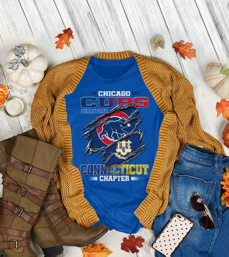 Chicago Cubs Territory Connecticut Chapter T-Shirt