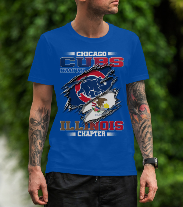 Chicago Cubs Territory Illinois Chapter T-Shirt