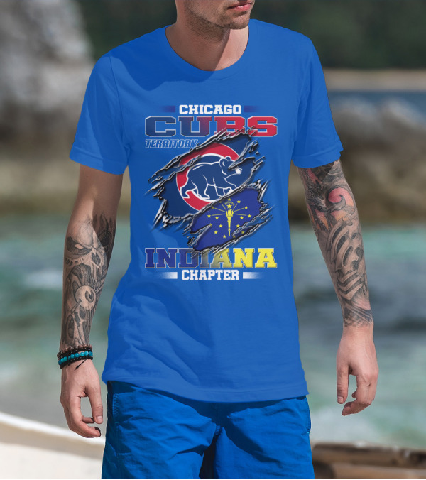 Chicago Cubs Territory Indiana Chapter T-Shirt