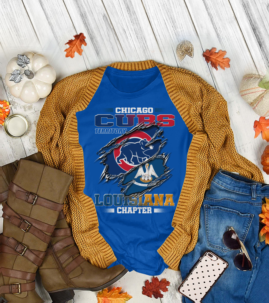 CHICAGO CUBS TERRITORY LOUISIANA CHAPTER T-Shirt