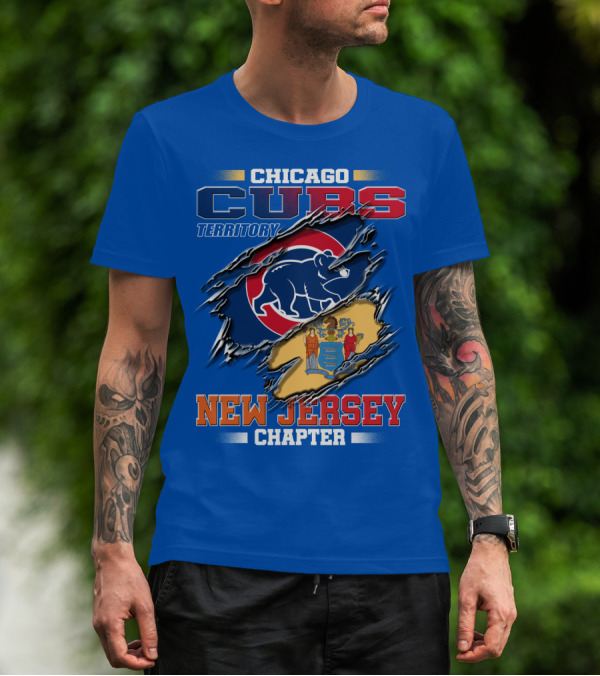 CHICAGO CUBS TERRITORY NEW JERSEY CHAPTER T-Shirt
