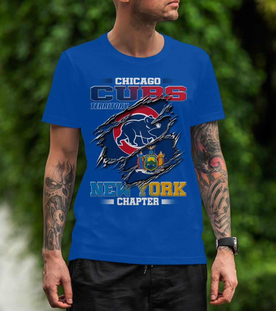 Chicago Cubs Territory New York Chapter T-Shirt