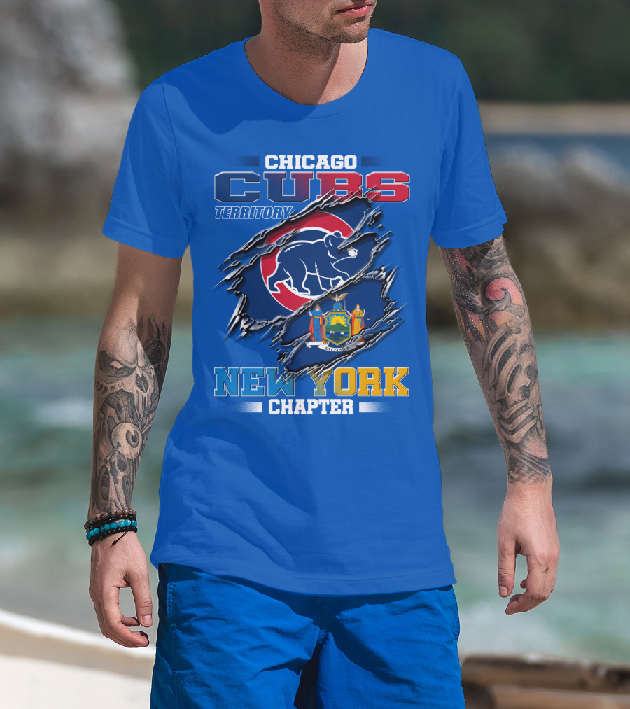 Chicago Cubs Territory New York Chapter T-Shirt