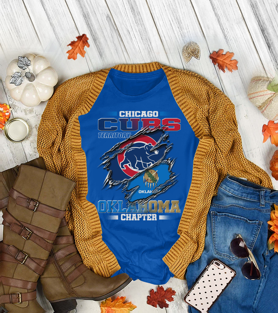 Chicago Cubs Territory Oklahoma Chapter T-Shirt