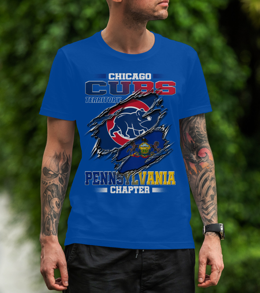 Chicago Cubs Territory Pennsylvania Chapter T-Shirt
