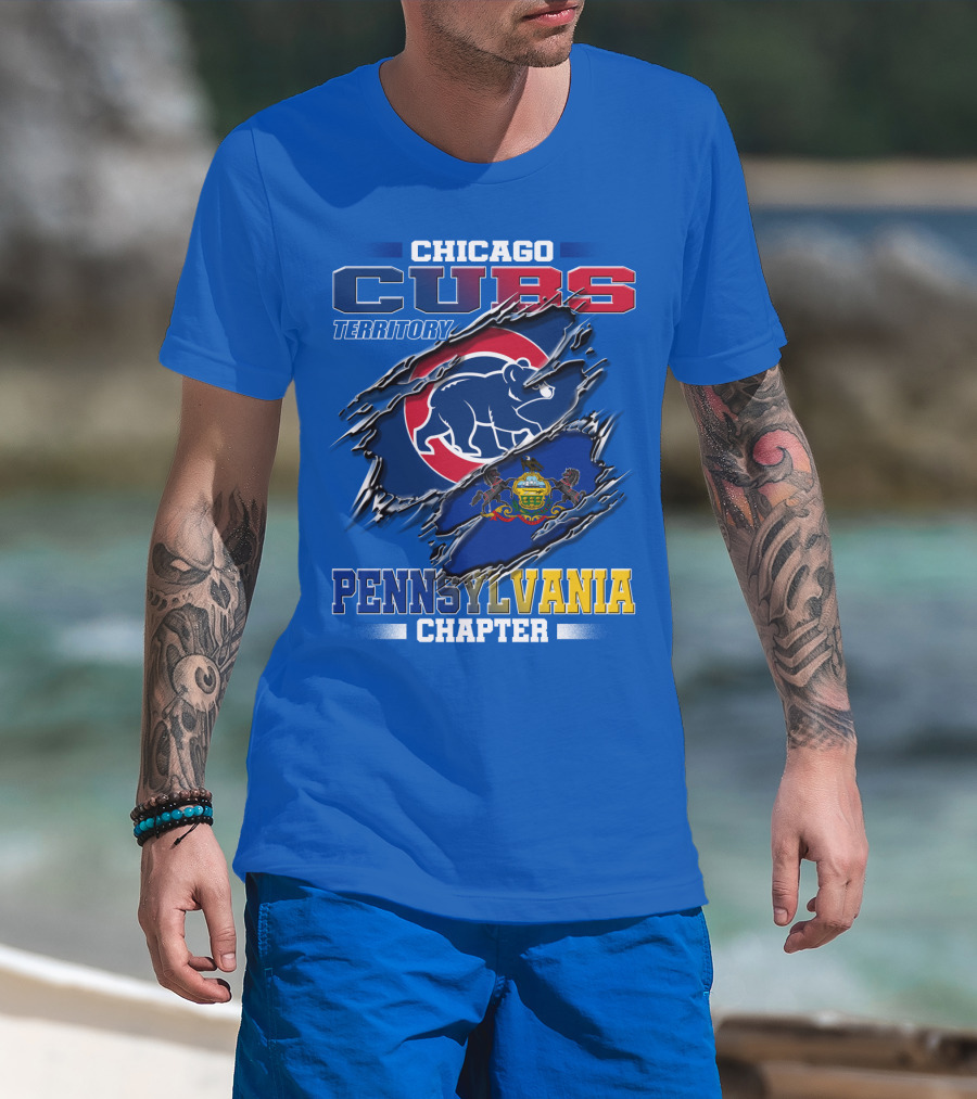 Chicago Cubs Territory Pennsylvania Chapter T-Shirt