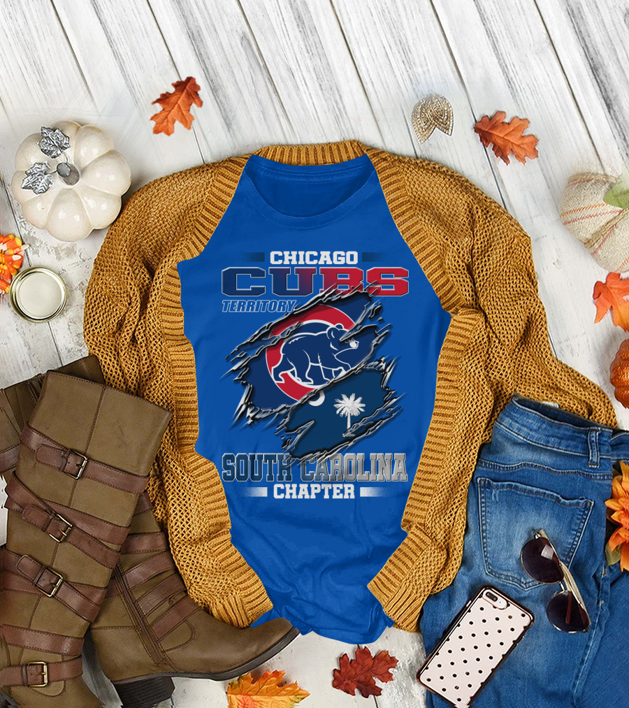 Chicago Cubs Territory South Carolina Chapter T-Shirt