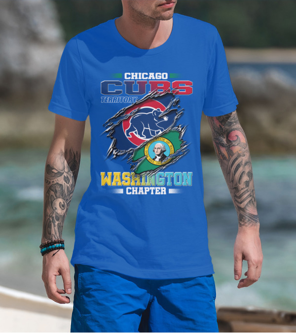 Chicago Cubs Territory Washington Chapter T-Shirt