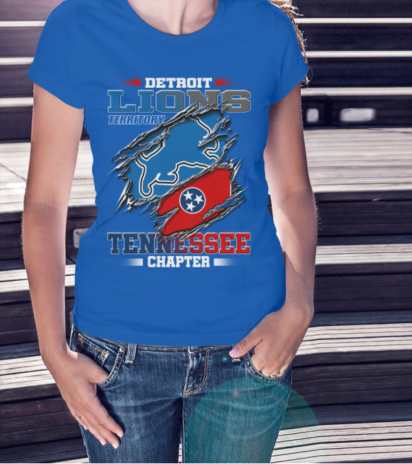 Detroit Lions Territory Tennessee Chapter T-Shirt
