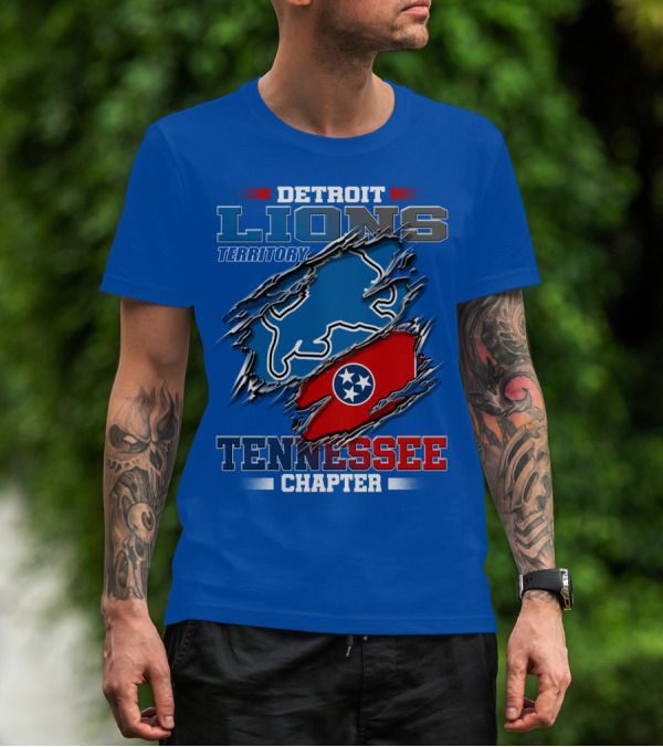 Detroit Lions Territory Tennessee Chapter T-Shirt