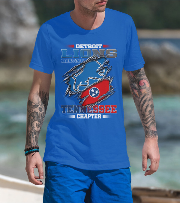 Detroit Lions Territory Tennessee Chapter T-Shirt