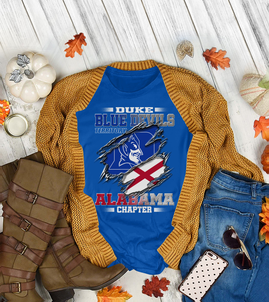DUKE BLUE DEVILS TERRITORY ALABAMA CHAPTER T-Shirt